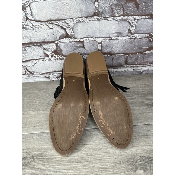 SAM EDELMAN Packer Black Nubuck Leather Zip Ankle Boots Women’s Sz 7.5M US/38EU - Picture 11 of 16